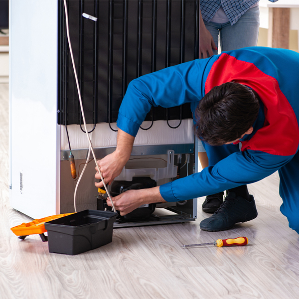 will the repair service cause any damage to my refrigerator in Warren